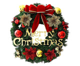 40cm Christmas Wreath, Christmas Decorations, Artificial Christmas Garland, Merry Christmas Ornament