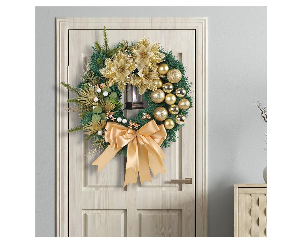 40cm Nativity Scene Christmas Wreath, Christmas Decorations, Artificial Christmas Wreath