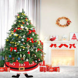 Christmas Tree Collar, 48 Inch Christmas Tree Ring, Foldable Christmas Tree Skirt