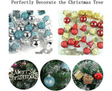32 Christmas Tree Decoration Balls Christmas Tree Decoration Gift Box Christmas Tambourine Letter