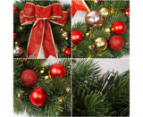 Christmas Wreath With Led And Gate Wreath Christmas Wreath Christmas Wreath Outdoor Christmas 30cm