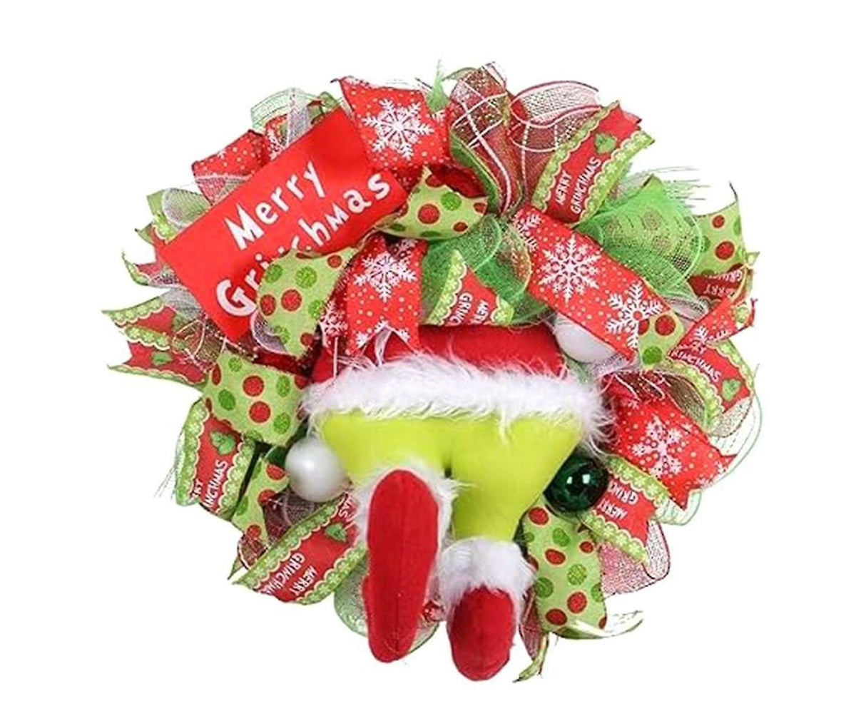 Christmas Wreath,artificial Christmas Wreath, Christmas Front Door Wreath, Outdoor Christmas Wreath