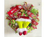 Christmas Wreath,artificial Christmas Wreath, Christmas Front Door Wreath, Outdoor Christmas Wreath