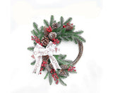 Christmas Wreaths Front Door Artificial Christmas Wreath