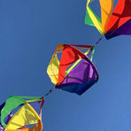 Fashion Windsocks Wind Twister Spinners Rainbow Kite Socks Flag Garden Yard Decoration