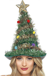 Christmas tree hat for Christmas and Christmas party