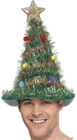 Christmas tree hat for Christmas and Christmas party