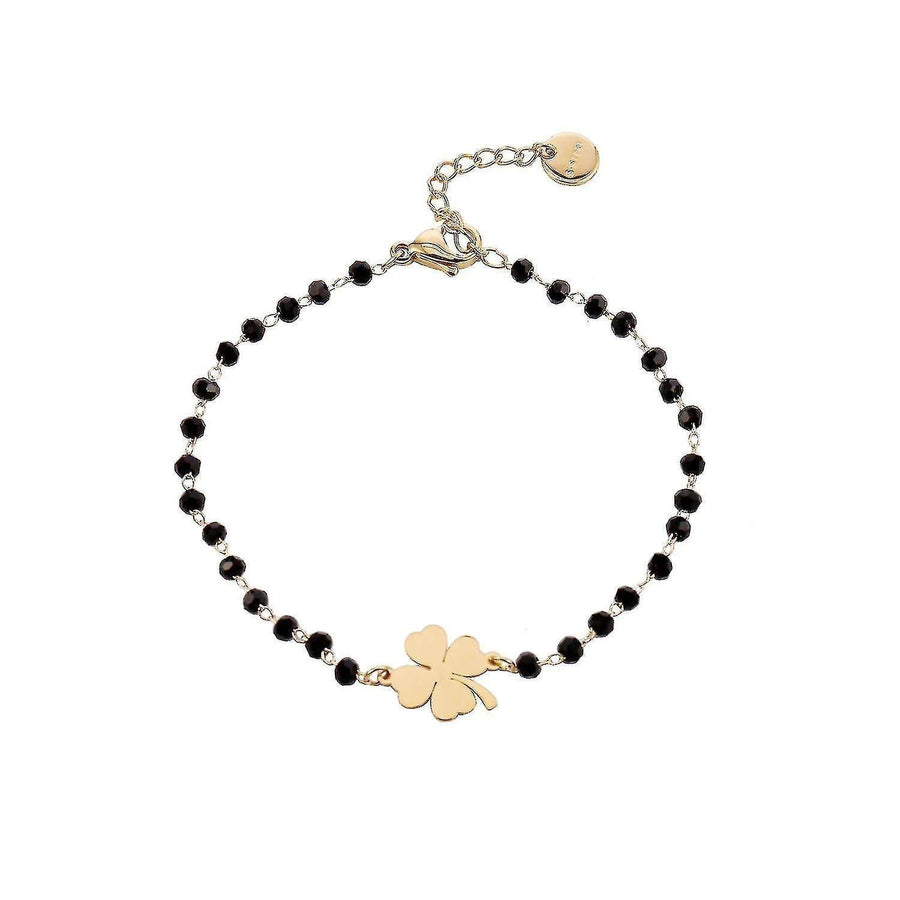 Crystal Beads Chain Bracelet(steel-star)
