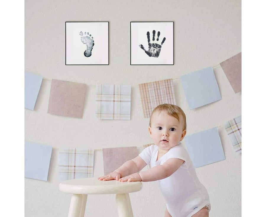 4PCS Babies Handprint and Footprint,Babies Imprint Kit for babies 0-6 Months