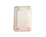 Card Brick grip Suction Transparent Visible DIY Store Photos Gradient Color Flowing Sand Mahjong Size Card Case Album Home Supply - Pink