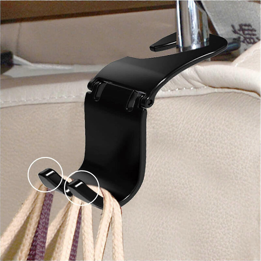 Car Accessories,Car Storage Hooks, Back Seat Auto Hooks Headrest Hanger, Universal Car Bag Handbag Organizer Hooks, Multifunctional Heavy Duty Storage