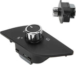 561959565C ABS Side Mirror Door Mirror Switch, Side Mirror Knob Adjust Control Knob Replacement Car Accessory