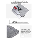 Computer covers skins laptop bag 13 etc. Inch waterproof large capability travel oxford fabric notebook