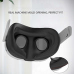Type C For Meta Quest 3 VR Headset Eye Mask Soft Silicone Anti-sweat Protective Cover