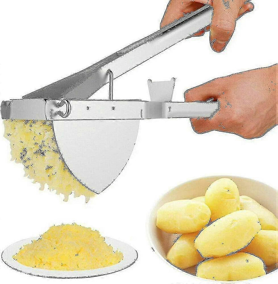 Stainless Steel Potato Masher & Press - Professional Kitchen Tool