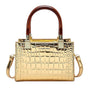 Women's Retro PU Leather Messenger Bag Fashion Tote Bag