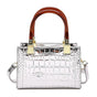 Women's Retro PU Leather Messenger Bag Fashion Tote Bag