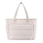 Lightweight Puffy Tote Bag for Women with Compartments Shoulder Bag