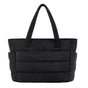 Lightweight Puffy Tote Bag for Women with Compartments Shoulder Bag