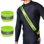 Military Reflective Belt & security Tape for Night Running, Hiking, Biking