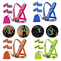 2 Set Reflective Vest for Night Running, Outdoor High Visibility security Vest Gear
