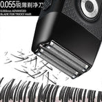 Reciprocating Electric Shaver with LCD, Rechargeable Beard Trimmer