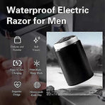 Mini Shaver, Unisex Portable USB Electric Razor