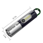 Rechargeable LED Flashlight High Lumens Bright Torch for Emergencies