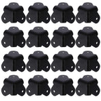 16pcs Metal Speaker Corner Protectors - Rounded Cabinet Box Edge Guards