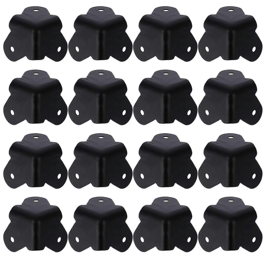 16pcs Metal Speaker Corner Protectors - Rounded Cabinet Box Edge Guards