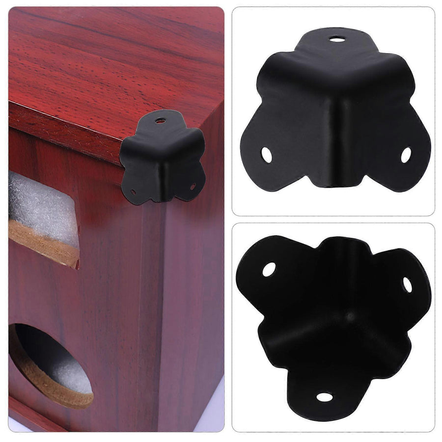 16pcs Metal Speaker Corner Protectors - Rounded Cabinet Box Edge Guards