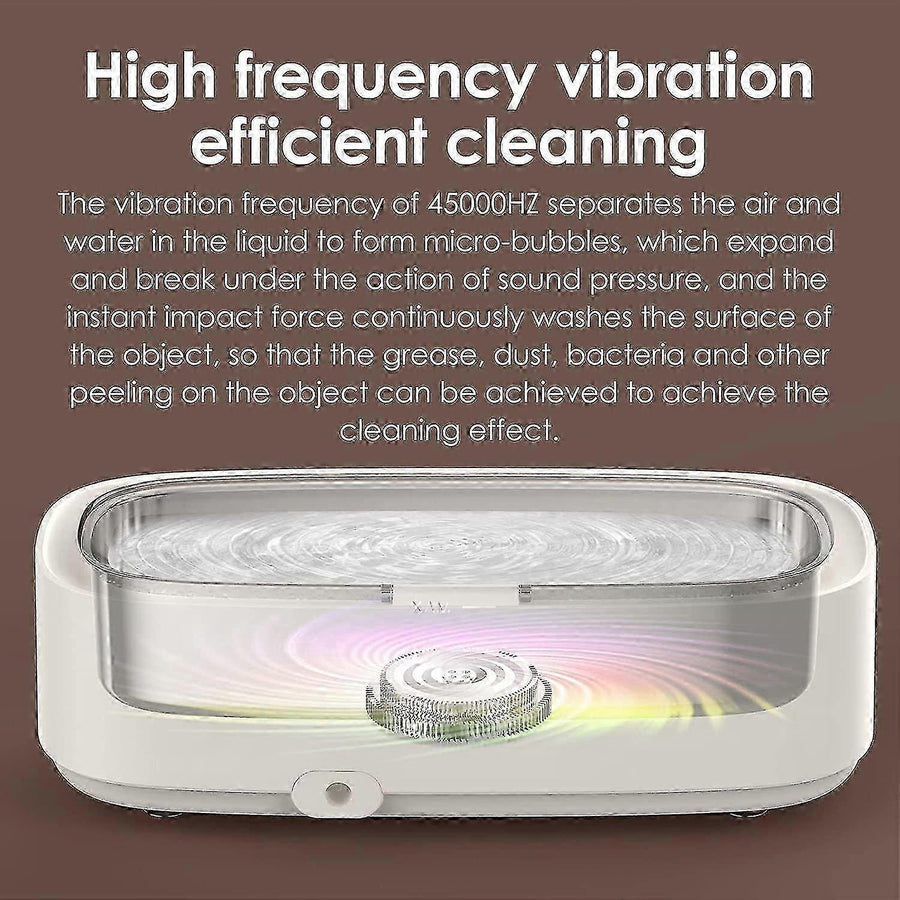 Professional Ultrasonic Jewelry, Watch & Eyeglass Cleaner Machine