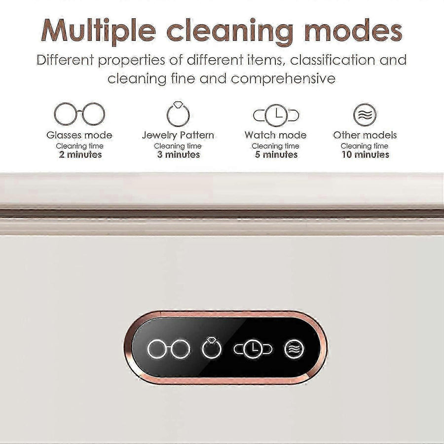 Professional Ultrasonic Jewelry, Watch & Eyeglass Cleaner Machine