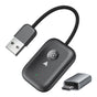 Apple CarPlay & Android Auto Wireless Adapter, Plug & Play Car Dongle