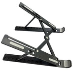 Foldable Adjustable ABS Laptop Stand, Ergonomic Tablet/Computer Holder