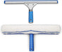 Window Cleaning Kit, Squeegee with Microfiber Cloth & Rubber Lip