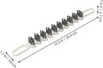 2pcs Bendable Crevice Cleaning Brushes for Gaps & Surfaces