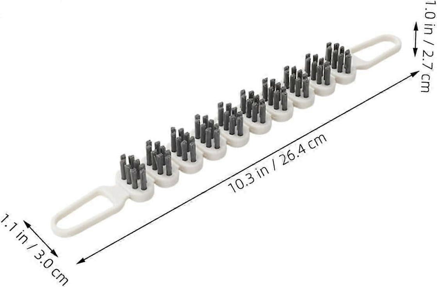 2pcs Bendable Crevice Cleaning Brushes for Gaps & Surfaces