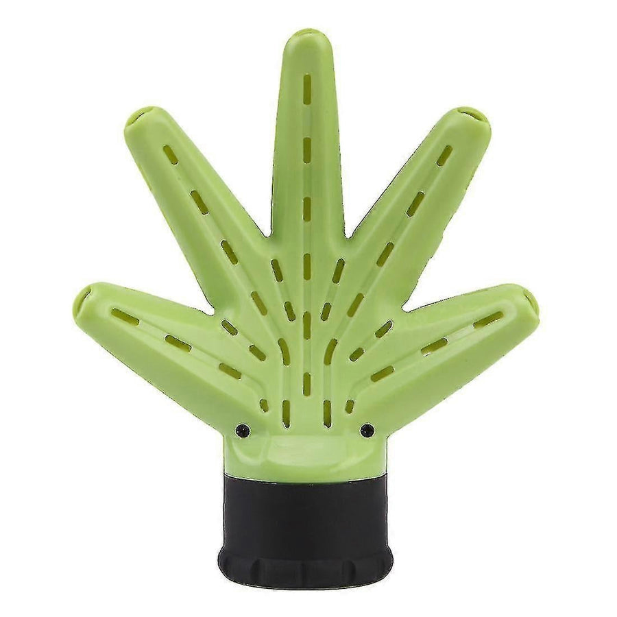 Green Hair Dryer Diffuser Attachment for Natural Curls