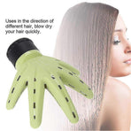 Green Hair Dryer Diffuser Attachment for Natural Curls