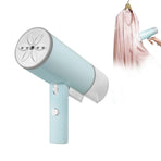 800W Foldable Handheld Travel Clothes Steamer 4.7oz Tank Quick Steam Green