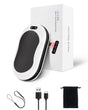 10000mAh Rechargeable Hand Warmer & Power Bank - 2-Sided Heating, Portable USB