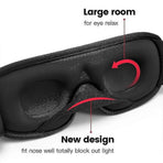 3D Sleeping Mask - Shading Cushion, Ergonomic, Light Blocking