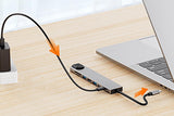 6/7/8/11-in-1 Multi-Interface Docking Station -8-In1 Port - Front View