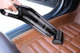 Cordless Handheld Car Vacuum Cleaner 10000Pa Strong Suction USB Rechargeable - Black - Top-Down View