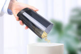 Cordless Handheld Car Vacuum Cleaner 10000Pa Strong Suction USB Rechargeable - Black - Rear View