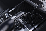 Cordless Handheld Car Vacuum Cleaner 10000Pa Strong Suction USB Rechargeable - Black - Low Angle