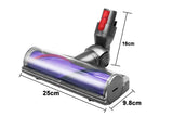 Quick-Release Direct Drive Motorhead Cleaner Head for Dyson V7 V8 V10 V11 Vacuum Cleaner - Top-Down View