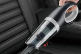 120W Cordless Car Vacuum Cleaner 9000Pa Handheld Portable Vacuum for Home Auto - Black - Top-Down View