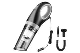 120W Cordless Car Vacuum Cleaner 9000Pa Handheld Portable Vacuum for Home Auto - Yellow - Rear View
